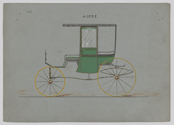 Design for 4 seat Rockaway, no. 3945