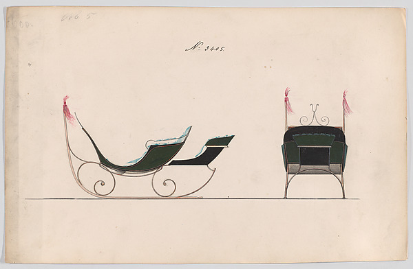Rumble Sleigh #3405 by Brewster & Co., The Metropolitan Museum of Art