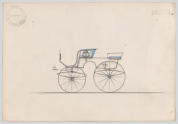 Design for T-Cart, no. 3122a
