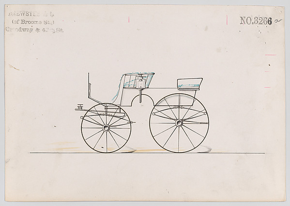 Design for T-Cart, no. 3266a