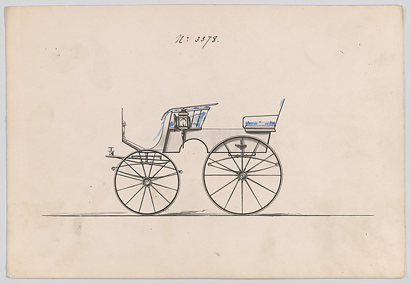 Design for T-Cart, no. 3378
