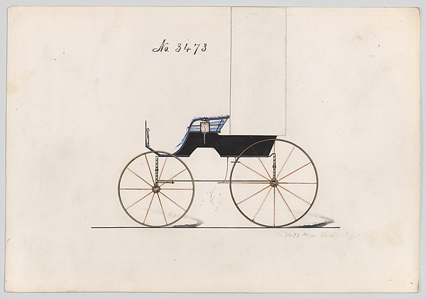 Design for T-Cart, no. 3473