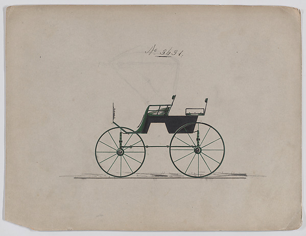 Design for a Phaeton, no. 3631