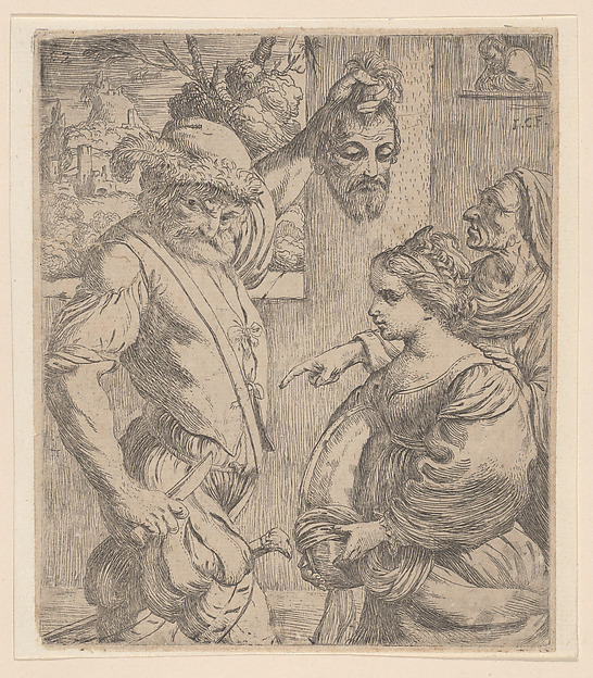 The Beheading of Saint John the Baptist by Giuseppe Caletti, called Cremonese