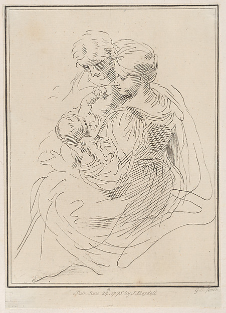 Madonna and Child with Saint Anne by Giuseppe Canale