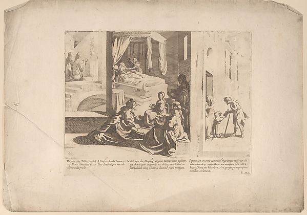 Episode 1: Saint Bernardino's parents pray to God for a son; Episode 2: The Birth of Saint Bernardino; Episode 3: The Young Saint Bernardino performs an act of mercy, from "The Life of Saint Bernardino of Siena"