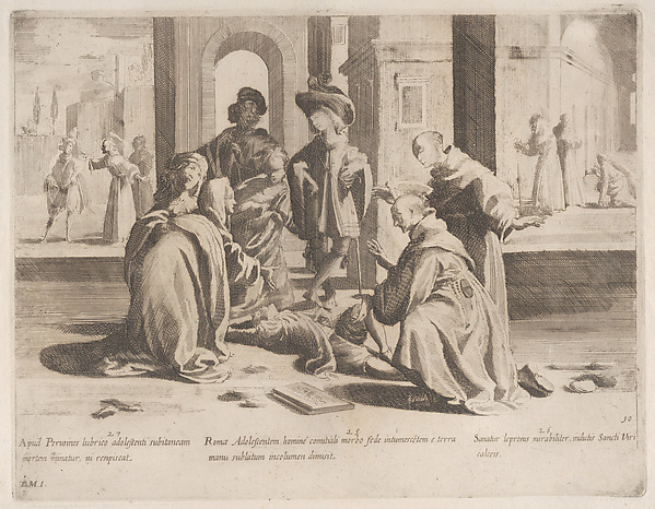 Episode 25: In Rome Saint Bernardino cures a diseased young man; Episode 26: Saint Bernardino cures a leper; Episode 27: In Perugia Saint Bernardino warns an errant young man, from "The Life of Saint Bernardino of Siena"