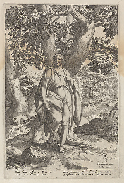 Saint John the Baptist in the wilderness
