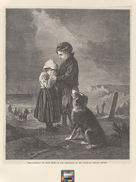 The Orphans, from "Illustrated London News"