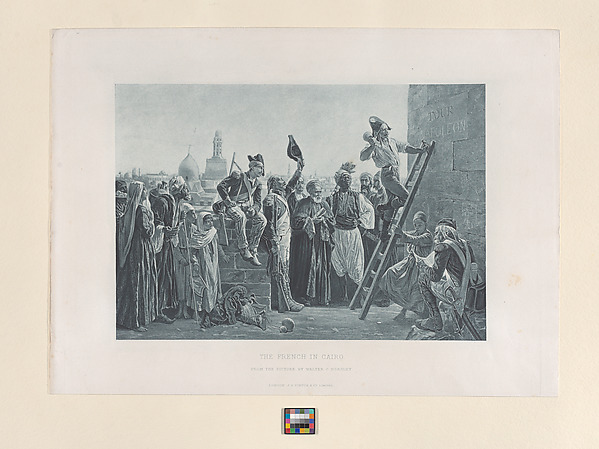 The French in Cairo, from "The Art Journal"