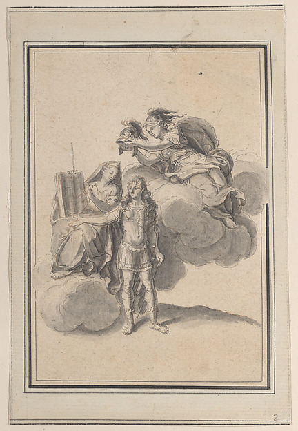 Vignette from the Galerie des Glaces, Versailles