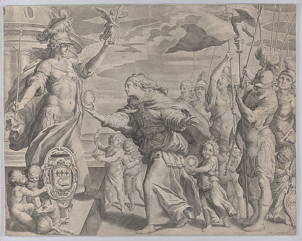 Allegory relating to the Pamphili family