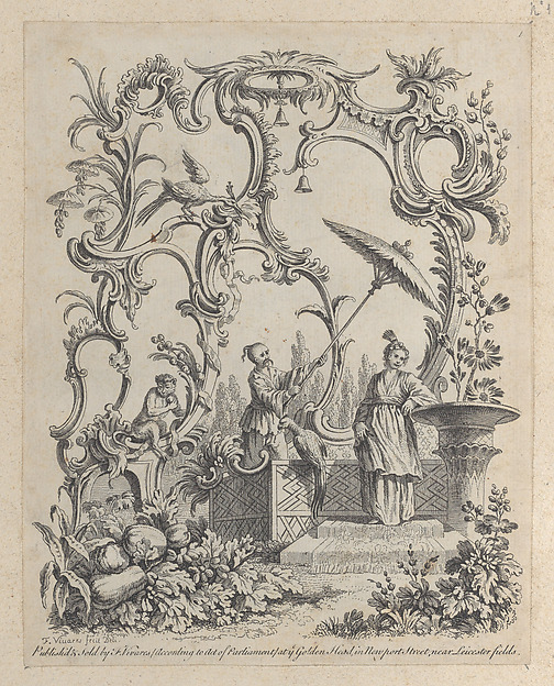 Ornaments Chinois (Bound Collection of Chinoiserie Panels)