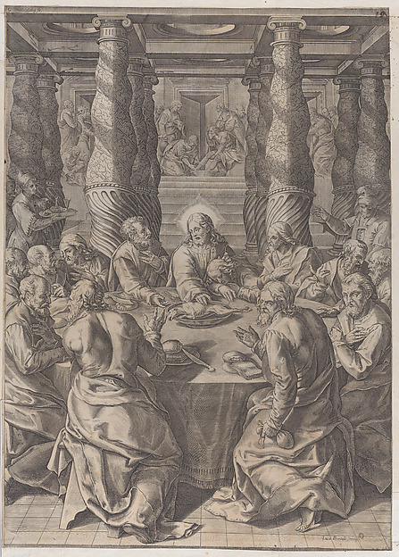 The Last Supper by Giovanni Battista Mazza