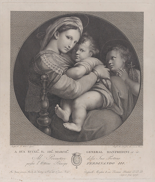Madonna of the chair (Madonna della Seggiola)