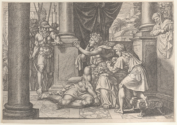 Samson and Delilah by Michel Corneille the Younger