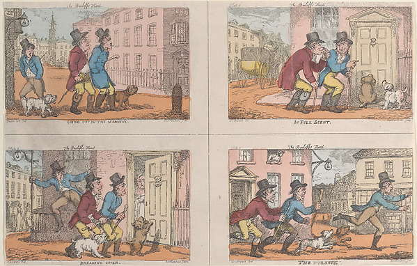The Bailiff's Hunt: Going Out in the Morning, In Full Scent, Breaking Cover, and The Pursuit