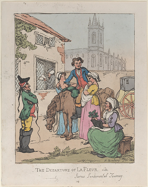 The Departure of La Fleur, Sterne's "Sentimental Journey"