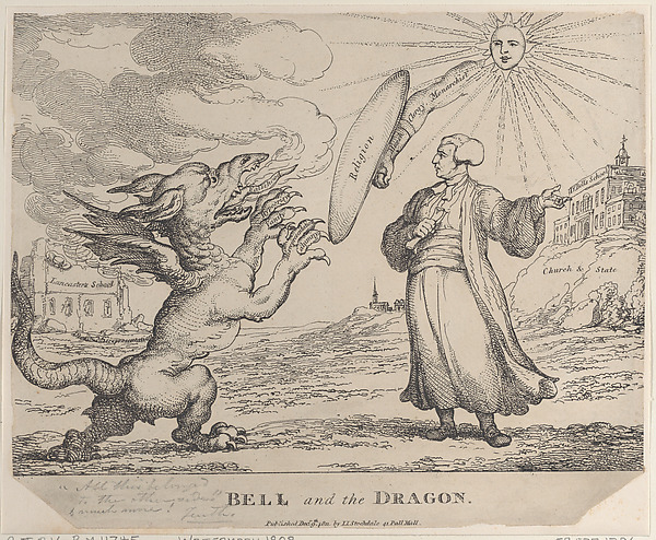 Bell and the Dragon by Thomas Rowlandson, The Metropolitan Museum of Art