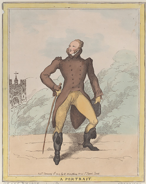 A Portrait (Lord Petersham)