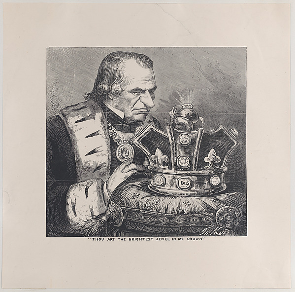 Thou Art the Brightest Jewel in My Crown by Thomas Nast, The Metropolitan Museum of Art