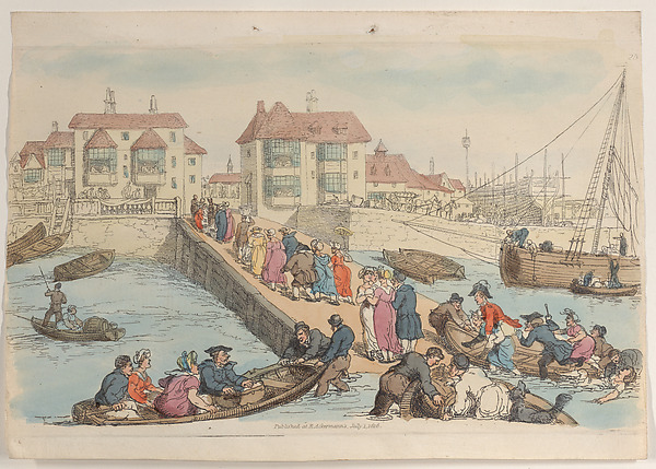 Plate 25: A Landing Place, from "World in Miniature"