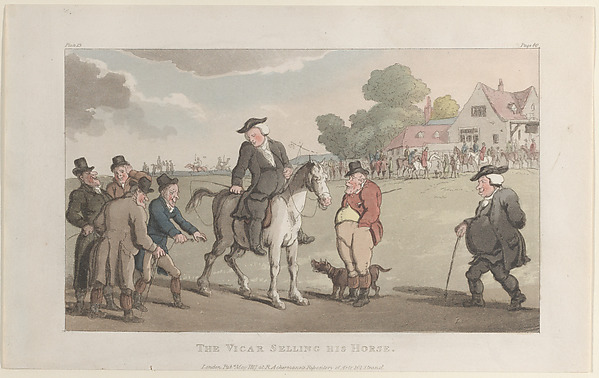 The Vicar Selling his Horse