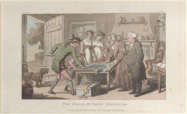 The Gross of Green Spectacles, from "The Vicar of Wakefield"