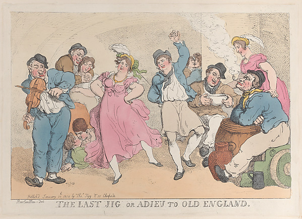 The Last Jig or Adieu to Old England