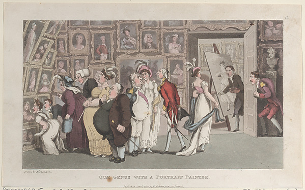 Quae Genus with a Portrait Painter