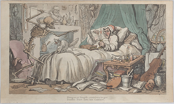 The Antiquary's Last Will and Testament (from The English Dance of Death, vol. I, plate 2)
