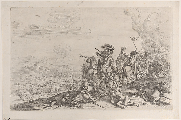 Aiding the wounded after a battle