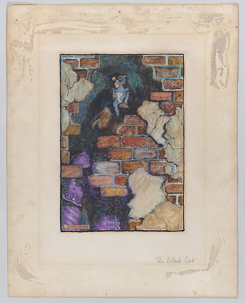 The Black Cat, for Edgar Allan Poe's “Selected Tales of Mystery"