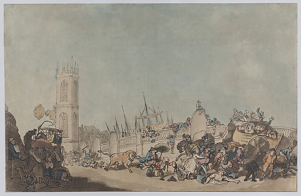 The Overdrove Ox (Mad Bull on Westminster Bridge)