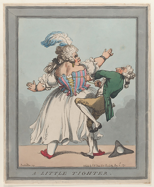 A Little Tighter by Thomas Rowlandson, The Metropolitan Museum of Art