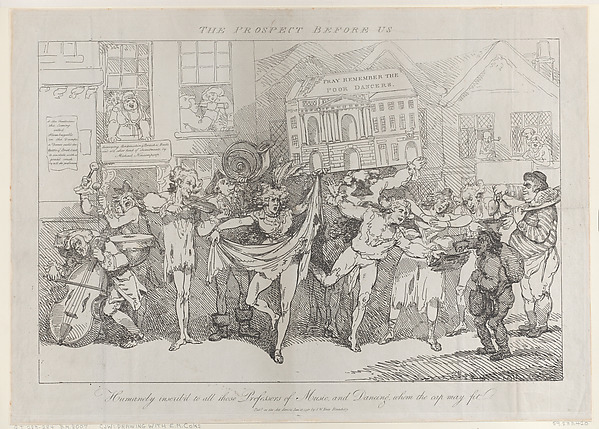 The Prospect Before Us, Humanely Inscrib'd to all those Professors of Music and Dancing Whom the Cap May Fit