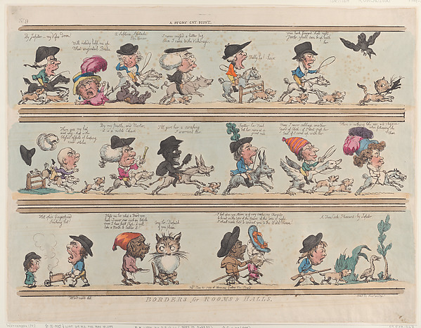 A Pygmy Cat Hunt, Borders for Rooms & Halls, Plate 9