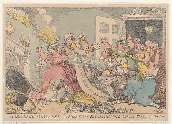 A Doleful Disaster, or Miss Fubby Fatarmin's Wig Caught Fire