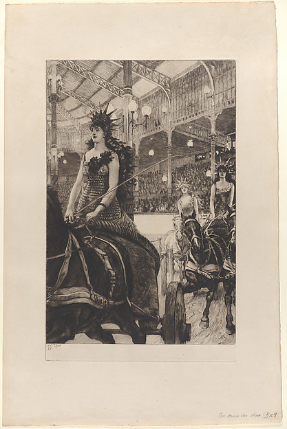 The Ladies of the Chariots at the Hippodrome (Ces dames des chars à l'Hippodrome)
