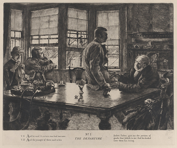 The Parable of the Prodigal Son: The Departure No. 1
