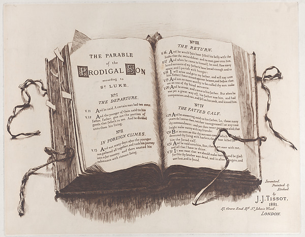 The Parable of the Prodigal Son: Frontispiece