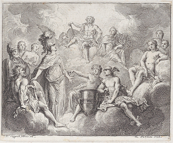 Book 1, Fable 13: the lottery of Jupiter (La lotterie de Jupiter)