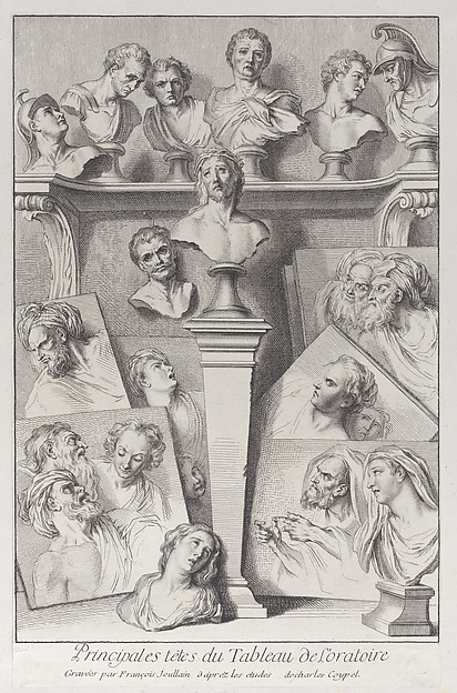 Heads after the Ecce Homo by François Joullain