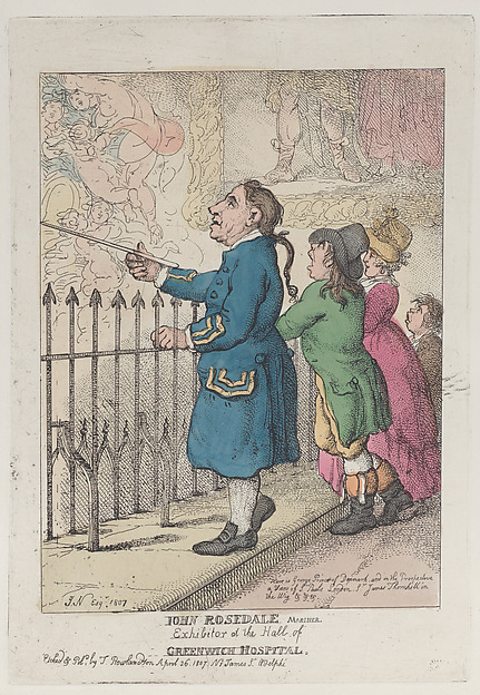 John Rosedale Mariner, Exhibitor at the Hall of Greenwich Hospital