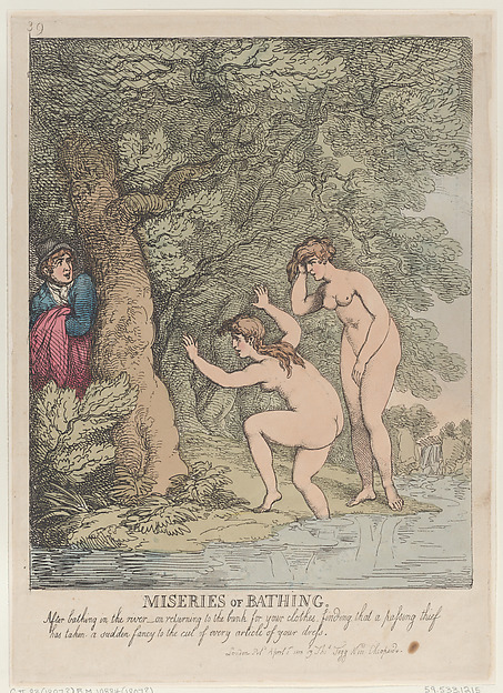 Miseries of Bathing