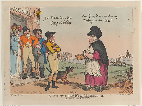 A Mistake at New Market, or Sport and Piety