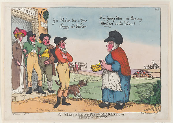 A Mistake at New Market, or Sport and Piety