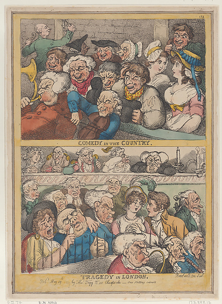 Comedy in the Country, Tragedy in London