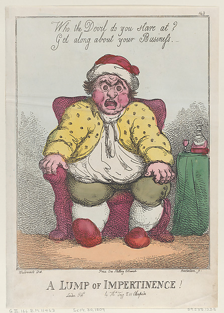 A Lump of Impertinence!