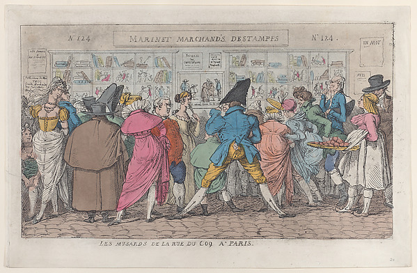 Les Musards de la Rue du Coq à Paris (Dawdlers of the Rue Coq)